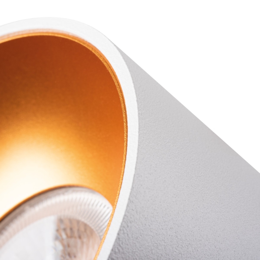 Inbouw Lamp MINI RITI 1xGU10/25W/230V wit/goud