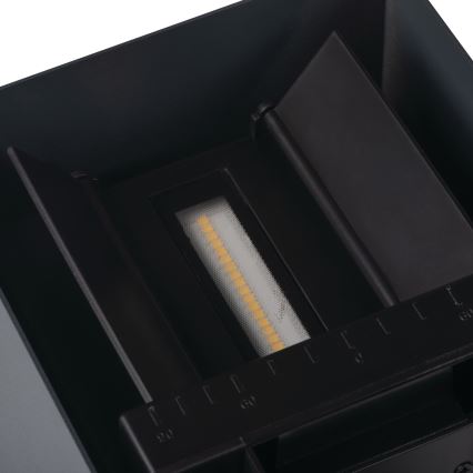 LED zonne-wandlamp met sensor REKA LED/3W/3,7V 1800 mAh 3000/4000/6500K IP65 antraciet