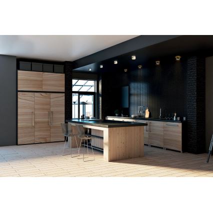 Inbouwspot GOVIK GU10/10W zwart