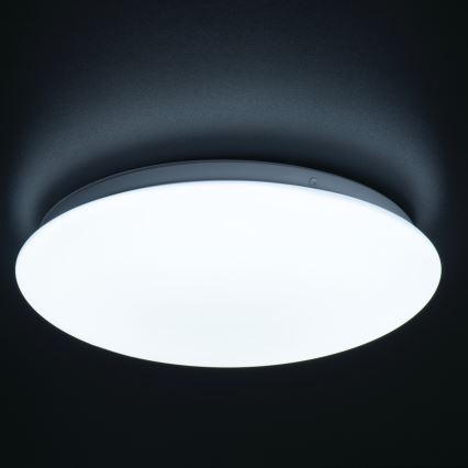 LED plafondlamp voor badkamer met bewegings- en schemersensor CORSO LED/12W/230V 3000/4000/6500K pr. 27,8 cm IP44