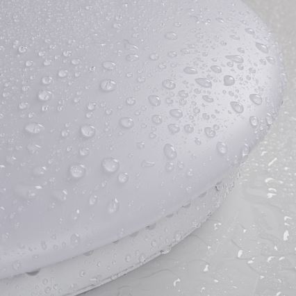 LED plafondlamp voor badkamer met bewegings- en schemersensor CORSO LED/12W/230V 3000/4000/6500K pr. 27,8 cm IP44