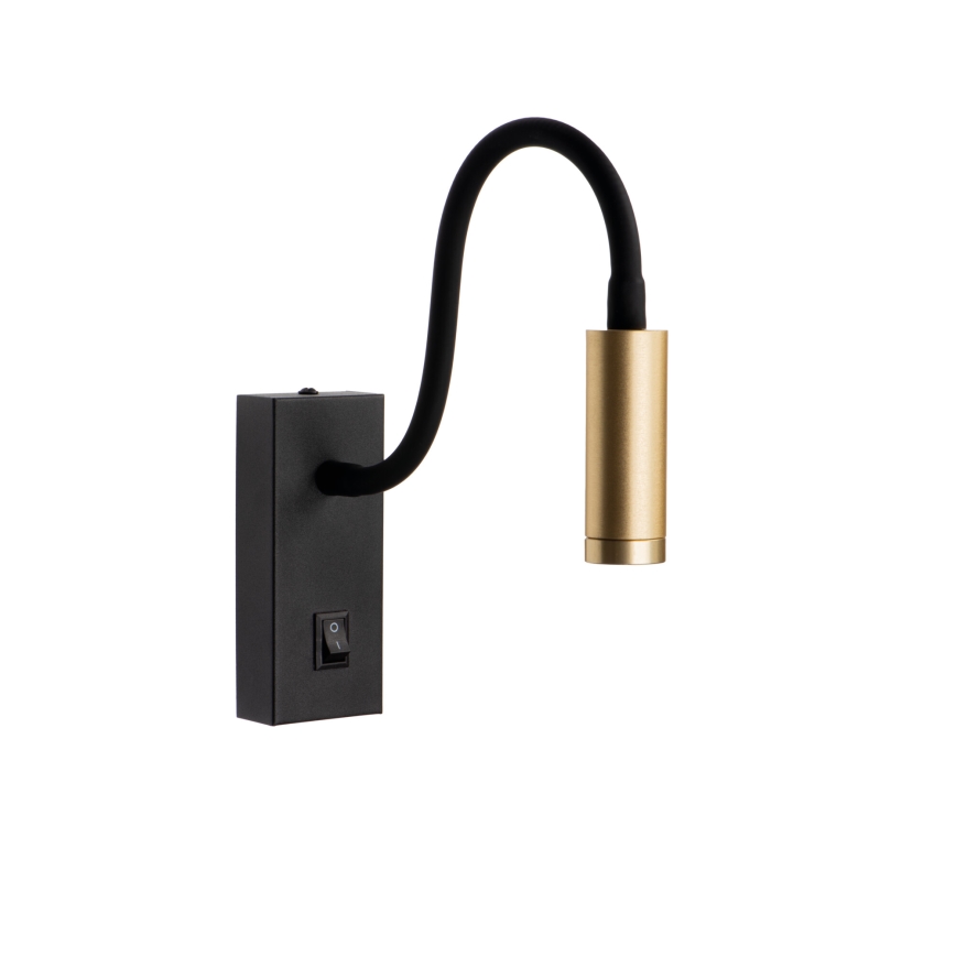 Flexibele LED-lamp TONIL LED/3,3W/230V zwart/goud