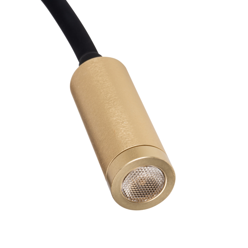 Flexibele LED-lamp TONIL LED/3,3W/230V zwart/goud