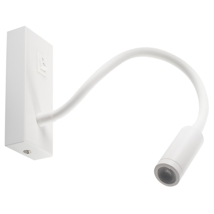 LED Flexibele lamp TONIL LED/2,7W/230V wit