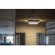 LED Plafond Lamp voor buiten BENO LED/18W/230V 4000K zwart IP54