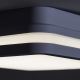 LED Plafond Lamp voor buiten BENO LED/18W/230V 4000K zwart IP54