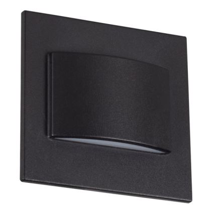 LED trapverlichting ERINUS LED/1,5W/12V 3000K zwart