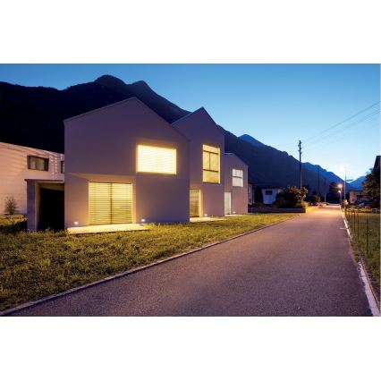 LED Inbouw lamp GLASI LED/3W/230V 4000K IP44 wit
