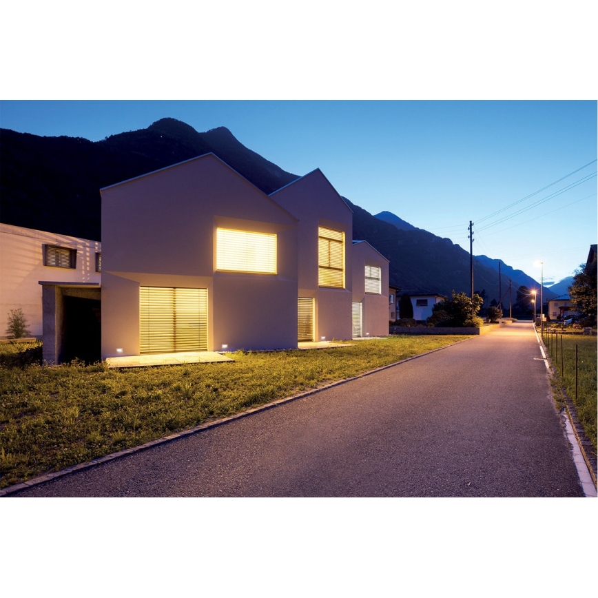 LED Inbouw lamp GLASI LED/3W/230V 4000K IP44 wit