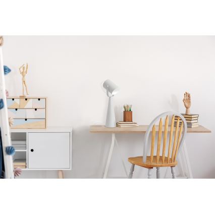 Tafellamp LARATA 1xE27/5W/230V wit