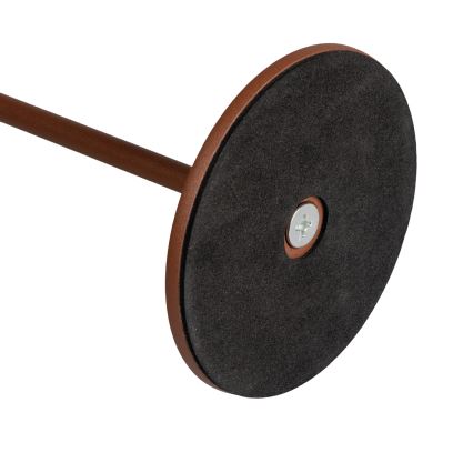 LED Dimbare oplaadbare tafellamp INITA LED/1,2W/1800 mAh IP54 bruin