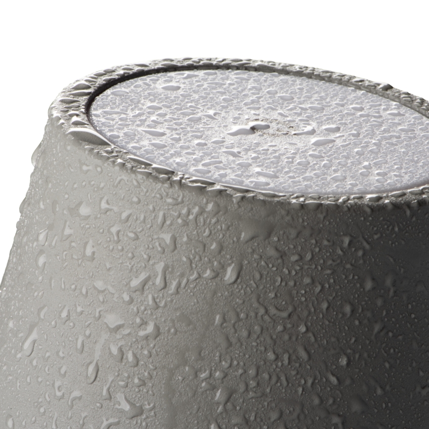 LED Dimbare Oplaadbare Bureaulamp INITA LED/1,2W/1800 mAh IP54 grijs