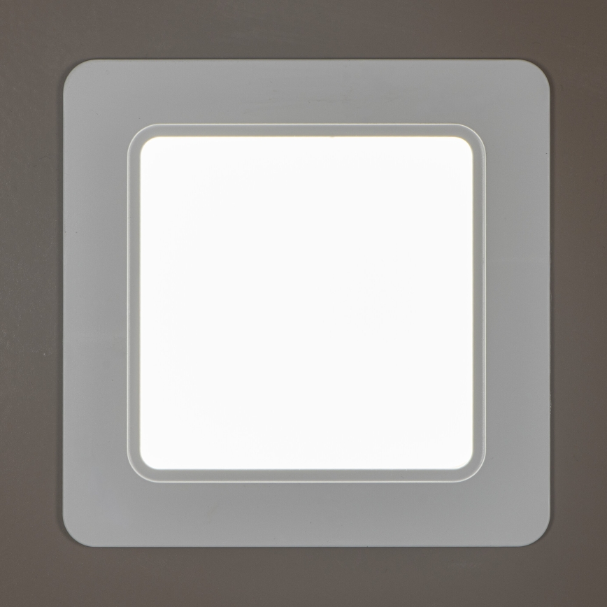 LED inbouwspot voor badkamer TAVO LED/5W/230V 3000/4000/6000K 9,5x9,5 cm IP44 wit