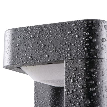 Buitenwandlamp PEVO 1xGX53/11W/230V IP44 antraciet