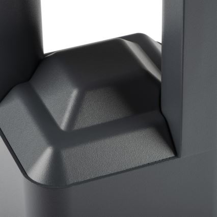 Buitenwandlamp PEVO 1xGX53/11W/230V IP44 antraciet