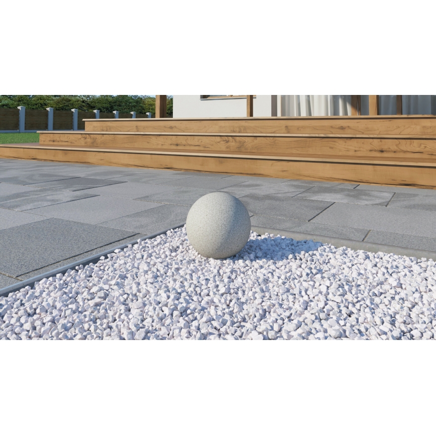 Buitenlamp STONO 1xE27/15W/230V Ø 31,5 cm IP65