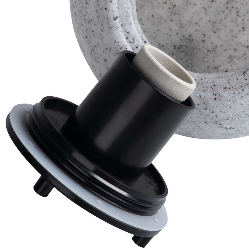 Buitenlamp STONO 1xE27/15W/230V Ø 31,5 cm IP65