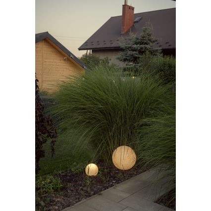 Buitenlamp STONO 1x E27/15W/230V Ø 23 cm IP65