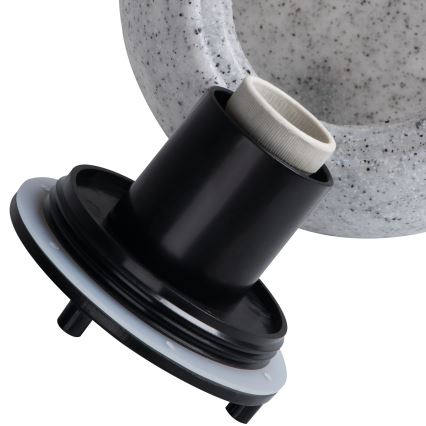 Buitenlamp STONO 1x E27/15W/230V Ø 23 cm IP65