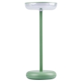 Kanlux 37313- LED Dimbaar rechargeable lamp FLUXY LED/1,7W/1800 mAh IP44 groen