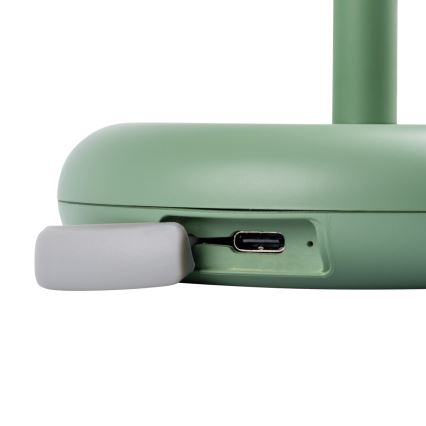 LED Dimbare oplaadbare lamp FLUXY LED/1,7W/1800 mAh IP44 groen
