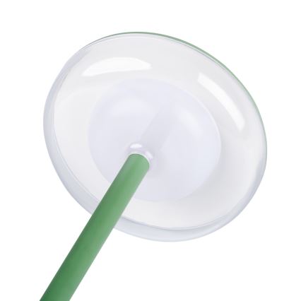 LED Dimbare oplaadbare lamp FLUXY LED/1,7W/1800 mAh IP44 groen