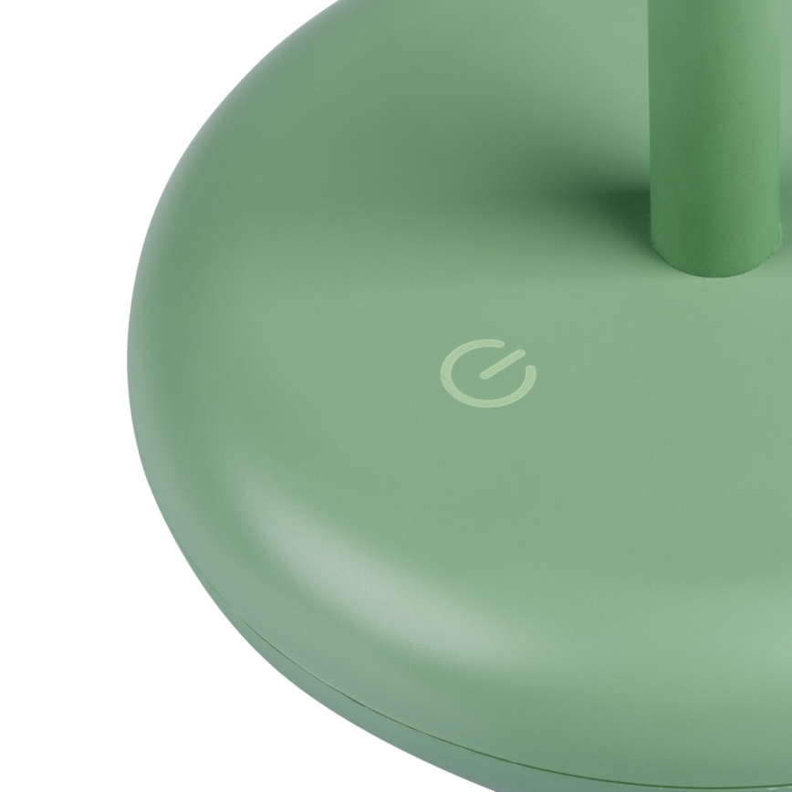 LED Dimbare oplaadbare lamp FLUXY LED/1,7W/1800 mAh IP44 groen