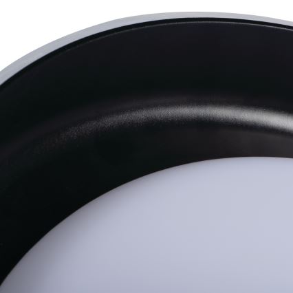 LED Plafondlamp NIFU LED/17,8W/230V diameter 43 cm wit/zwart