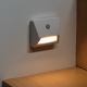 Kanlux 37392 - LED Inbouw lamp met bewegings- en schemersensor IRS LED/0,3W/3xAAA IP54 wit
