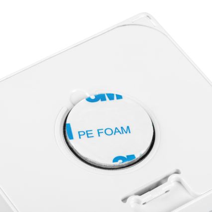 LED-inbouwarmatuur met bewegings- en schemersensor IRS LED/0,3W/3xAAA IP54 wit