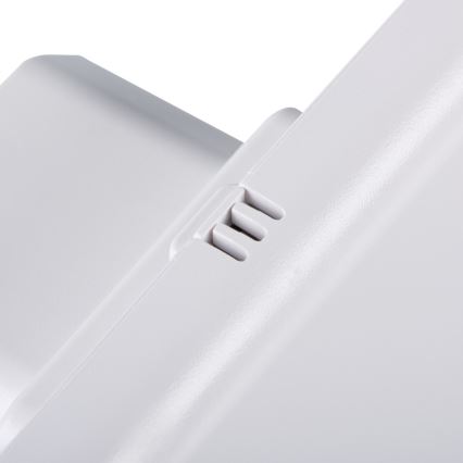LED-oriëntatielamp met schemersensor voor in het stopcontact ORISA LED/0,28W/230V wit
