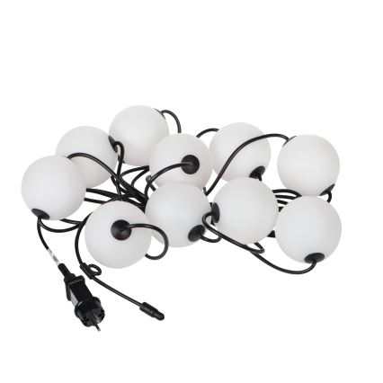 Decoratieve LED Lichtsnoer voor buiten SLINGER STONO 10xLED/10W/230V 6m IP67