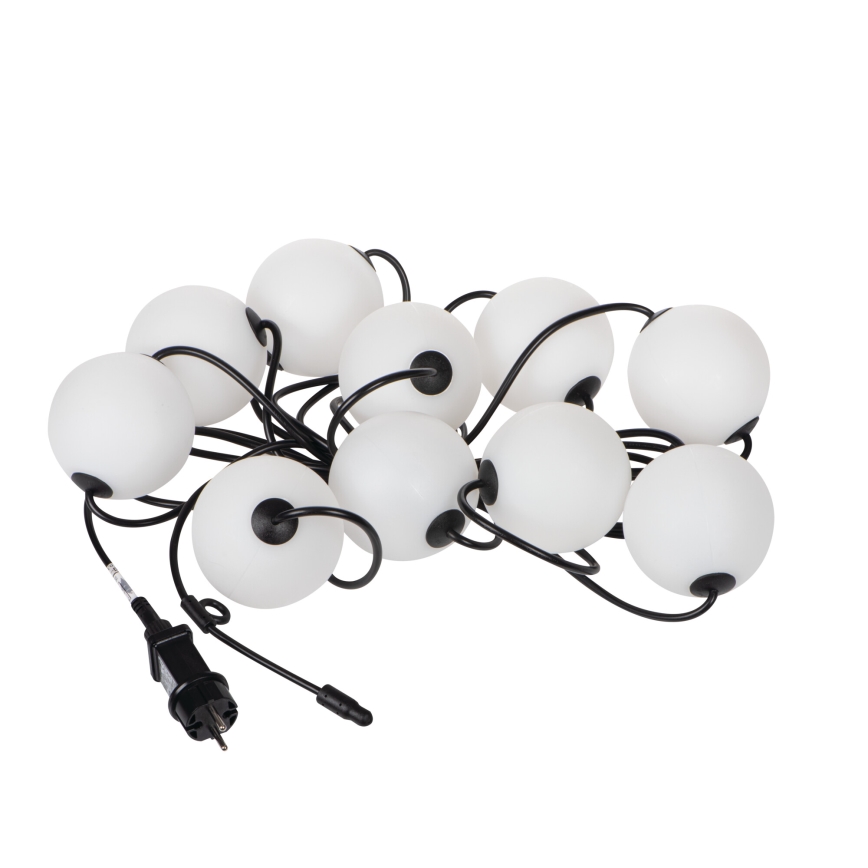 Decoratieve LED Lichtsnoer voor buiten SLINGER STONO 10xLED/10W/230V 6m IP67