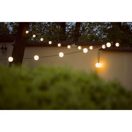 LED Dimbaar buitenshuis rechargeable hanglamp STONO LED/1W/3000 mAh IP54