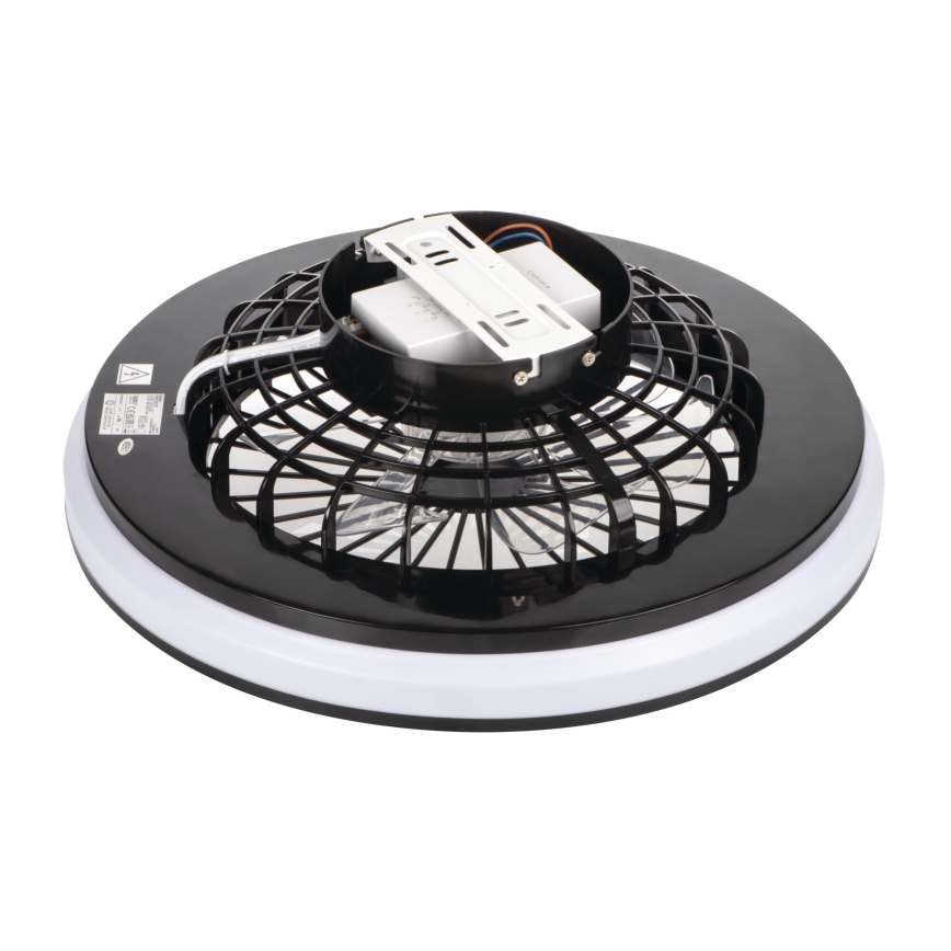 LED Dimbaar plafondlamp met ventilator PLAVE LED/48W/230V 3000/4000/6500K + afstandsbediening