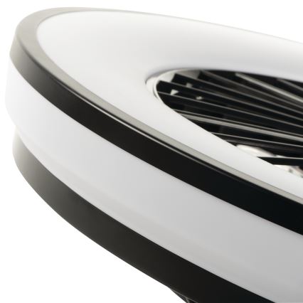 LED Dimbaar plafondlamp met ventilator PLAVE LED/48W/230V 3000/4000/6500K + afstandsbediening