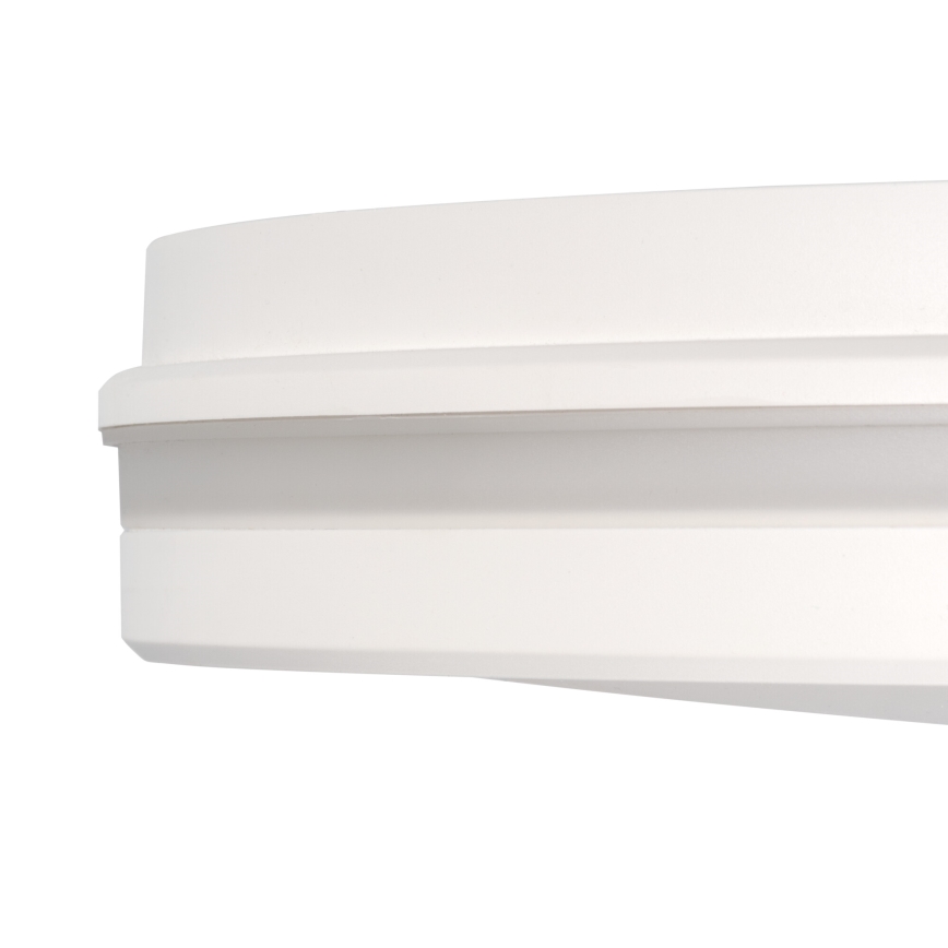 LED Plafondlamp voor buiten BENO ECO LED/12W/230V 3000/4000/6500K diameter 20 cm IP65 wit