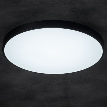 Dimbare LED plafondlamp PLAFON LED/20W/230V 3000-6500K Wi-Fi zwart