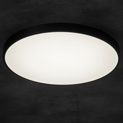 Dimbare LED plafondlamp PLAFON LED/20W/230V 3000-6500K Wi-Fi zwart