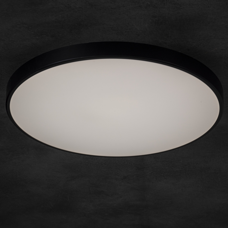 Dimbare LED plafondlamp PLAFON LED/20W/230V 3000-6500K Wi-Fi zwart
