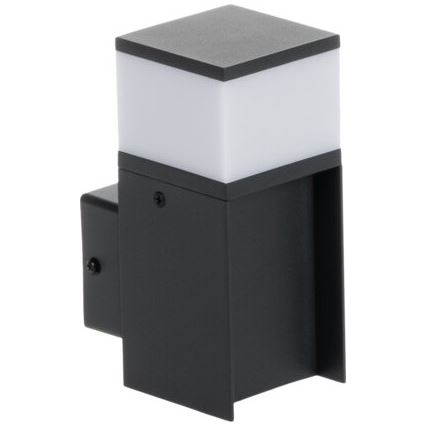 Wandlamp voor buiten DASTEN 1xG9/11W/230V IP44 zwart