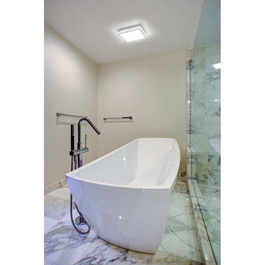LED Plafondlamp voor buiten BENO LED/24/30W/230V 3000/3500/4000K IP65 wit hoekig