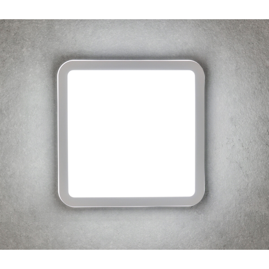 LED Plafondlamp voor buiten BENO LED/24/30W/230V 3000/3500/4000K IP65 wit hoekig