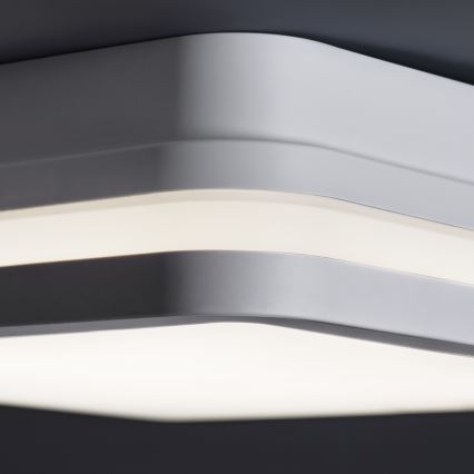 LED Plafondlamp voor buiten BENO LED/24/30W/230V 3000/3500/4000K IP65 wit hoekig