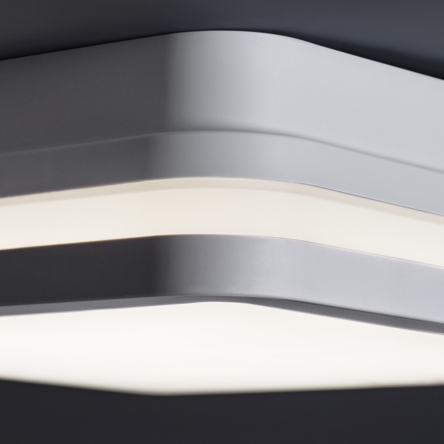 LED Plafondlamp voor buiten BENO LED/24/30W/230V 3000/3500/4000K IP65 wit hoekig