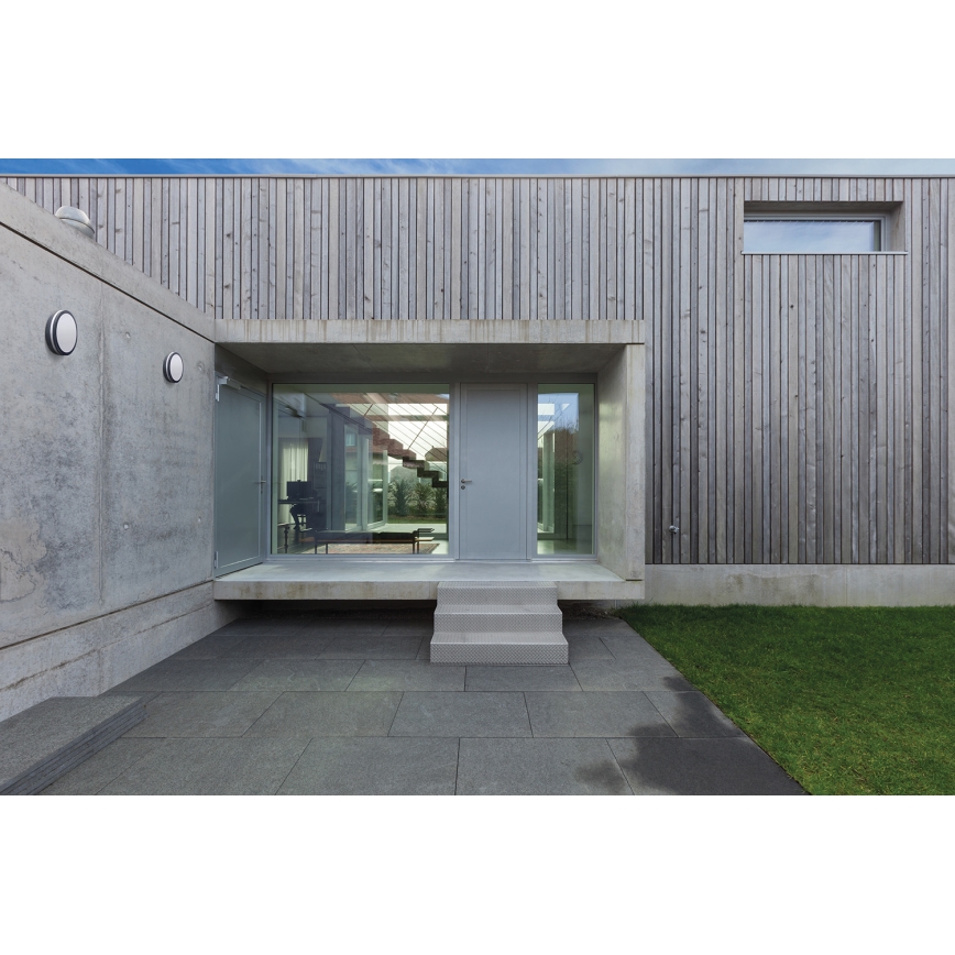 LED Plafondlamp voor buiten met bewegingssensor BENO LED/24/30W/230V 3000/3500/4000K IP65 antraciet rond