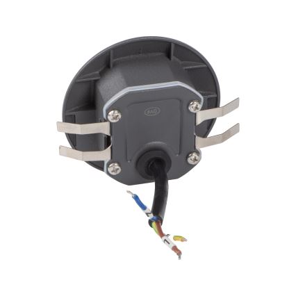 LED trapverlichting EXIN LED/2,5W/230V 4000K IP65 antraciet rond