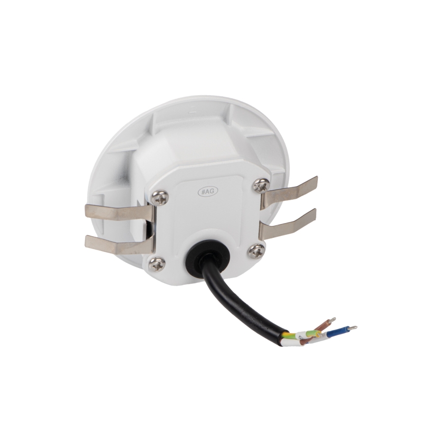 LED-trapverlichting met bewegings- en schemersensor EXIN LED/2,5W/230V 4000K IP65 wit rond