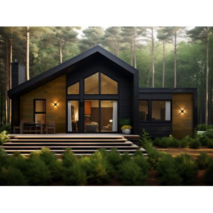 LED buitenwandlamp REFAZI LED/6W/230V IP54 antraciet