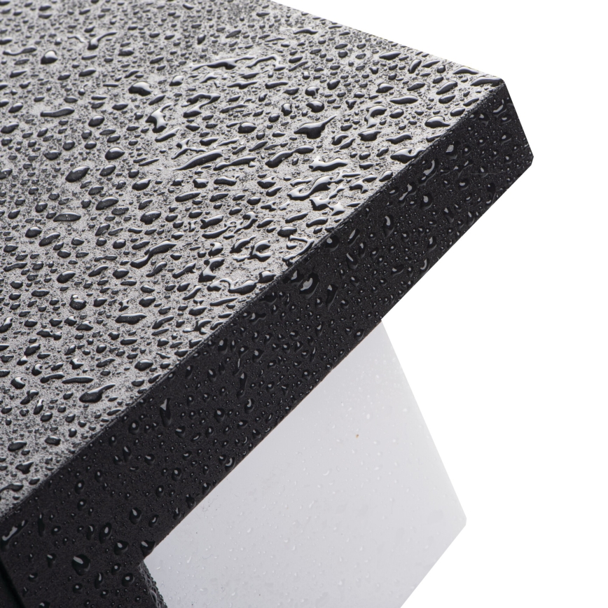 Buitenwandlamp LERTO 1xE27/15W/230V IP54 zwart